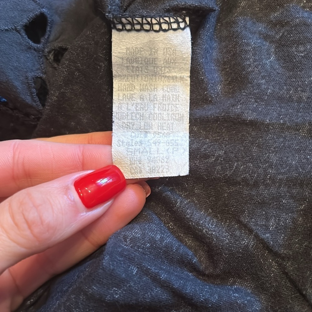 Women’s Language LA Patterned Ruffle Dress Size Small - Picture 4 of 4